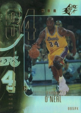 1999 SPx Shaquille O'Neal #36 Basketball Card