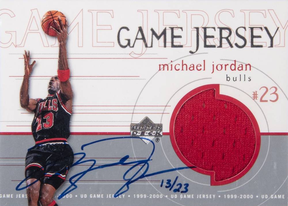 1999 Upper Deck Game Jersey Michael Jordan #GJ10A Basketball Card
