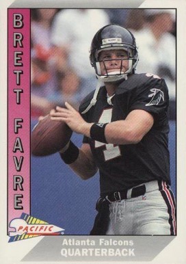 1991 Pacific Brett Favre #551 Football Card