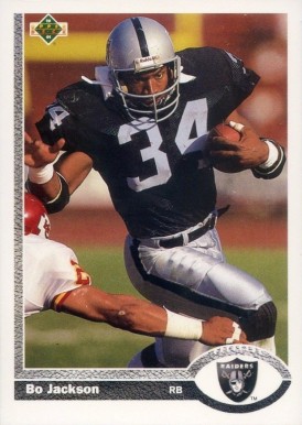 1991 Upper Deck Bo Jackson #155 Football Card