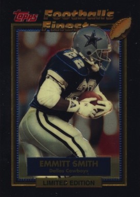 1992 Finest Emmitt Smith #27 Football Card