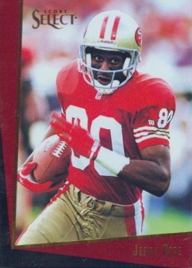 1993 Select Jerry Rice #21 Football Card
