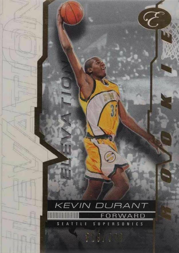 2007 Bowman Elevation Kevin Durant #71 Basketball Card