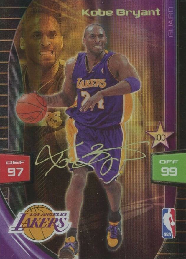 2009 Panini Adrenalyn XL Extra Signature Kobe Bryant # Basketball Card