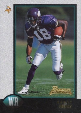 1998 Bowman Randy Moss #182 Football Card