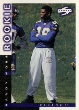 1998 Score Randy Moss #235 Football Card