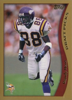 1998 Topps Randy Moss #352 Football Card