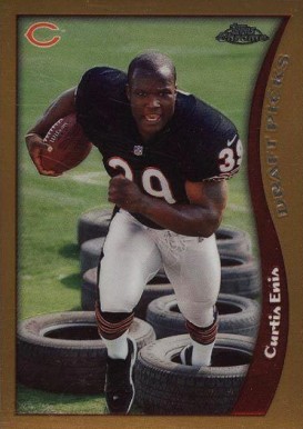 1998 Topps Chrome Curtis Enis #158 Football Card