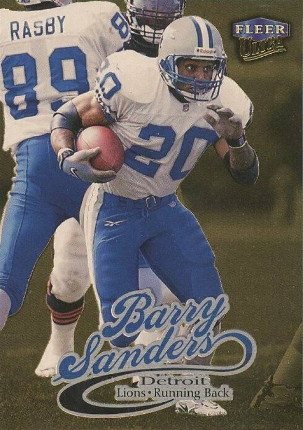 1999 Ultra Barry Sanders #150G Football Card