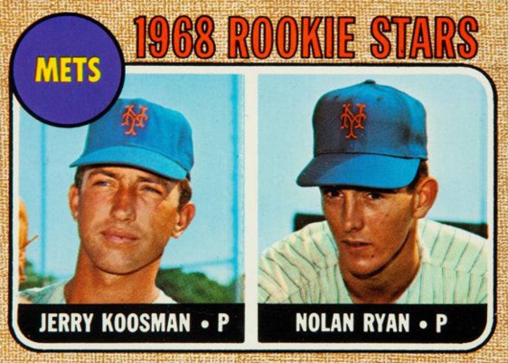 1968 Topps Milton Bradley Koosman/Ryan #177 Baseball Card