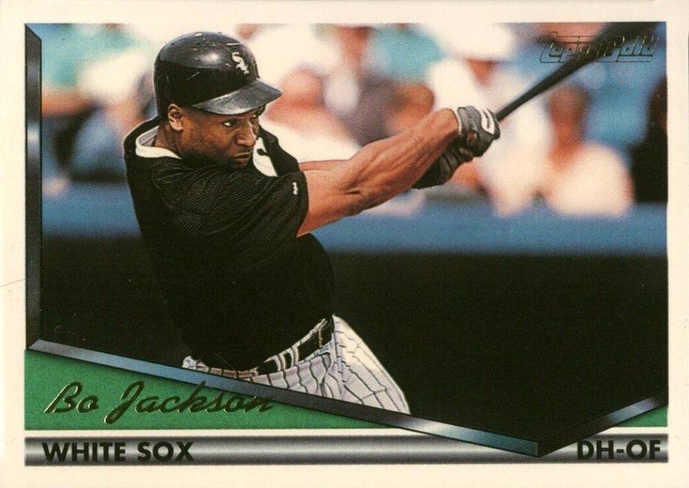 1994 Topps Gold Bo Jackson #500 Baseball Card
