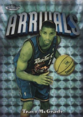 1997 Finest Embossed Tracy McGrady #294 Basketball Card