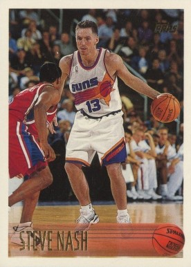 1996 Topps Steve Nash #182 Basketball Card
