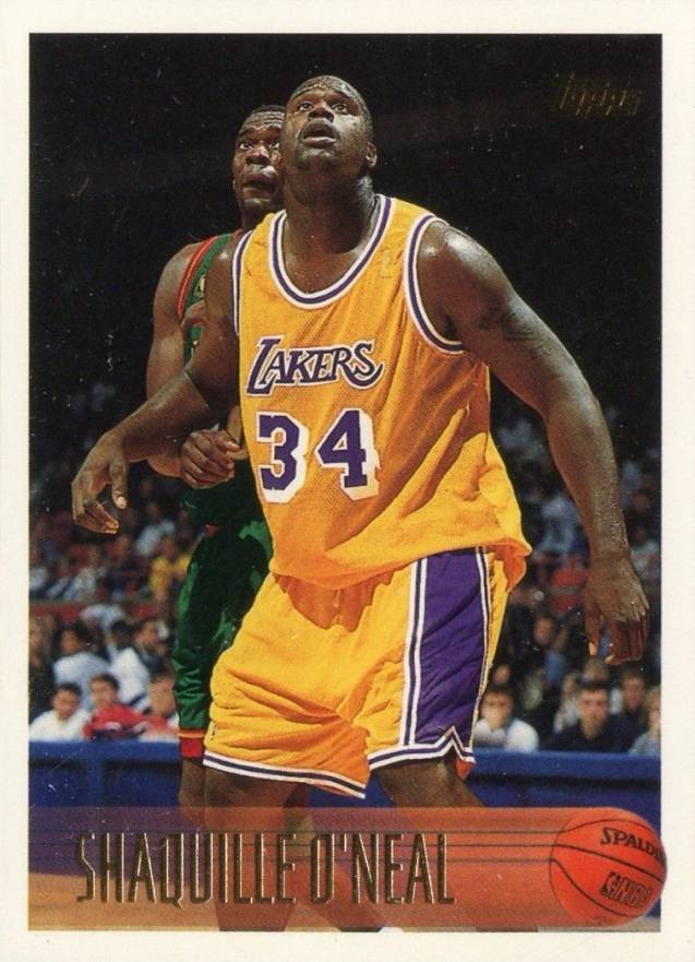 1996 Topps Shaquille O'Neal #220 Basketball Card