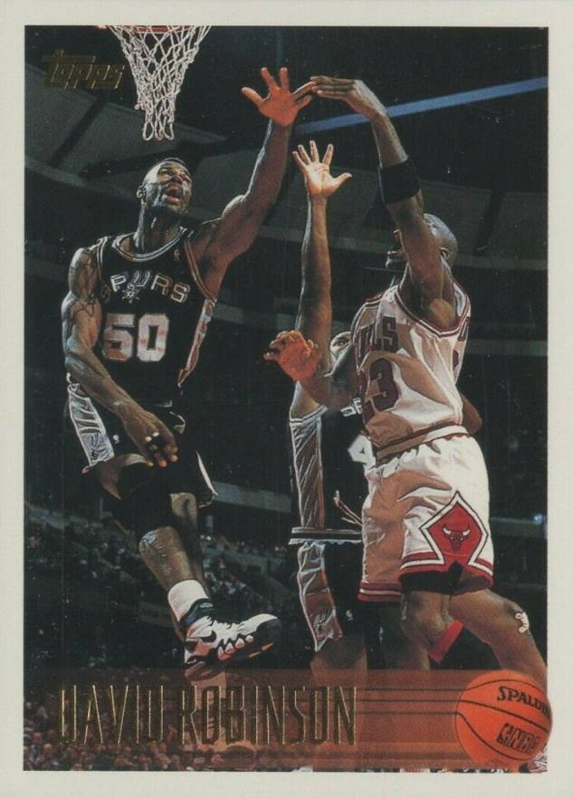 1996 Topps David Robinson #80 Basketball Card