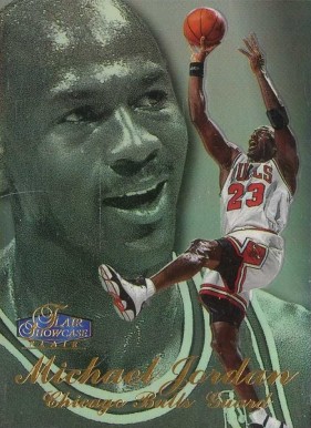 1997 Flair Showcase Michael Jordan #1 Basketball Card