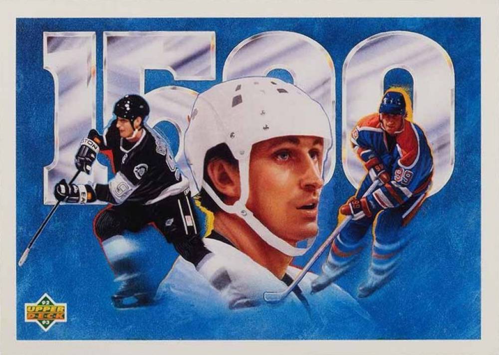1992 Upper Deck Wayne Gretzky 1500 #33 Hockey Card