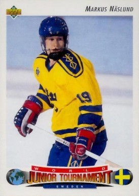 1992 Upper Deck Markus Naslund #234 Hockey Card