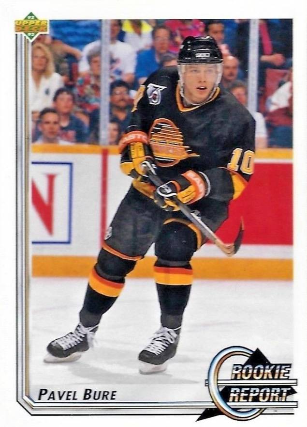 1992 Upper Deck Pavel Bure #362 Hockey Card