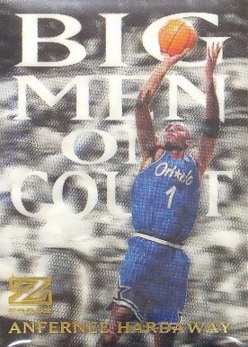 1997 Skybox Z-Force Big Men on Court Anfernee Hardaway #6 Basketball Card
