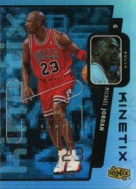 1998 Upper Deck Ionix Kinetix Michael Jordan #K1 Basketball Card