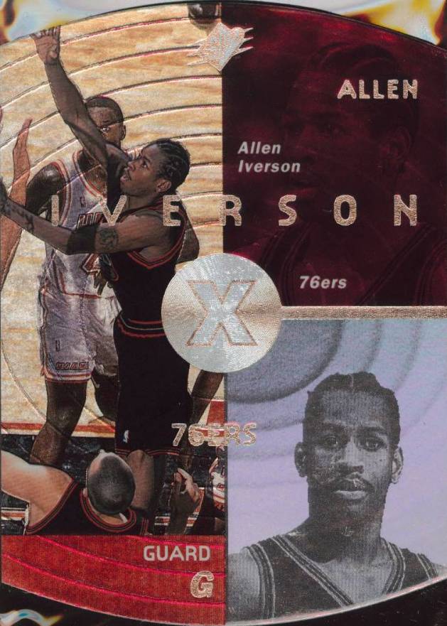 1997 SPx Allen Iverson #30 Basketball Card