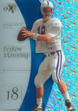 1998 Skybox E-X2001 Peyton Manning #54 Football Card