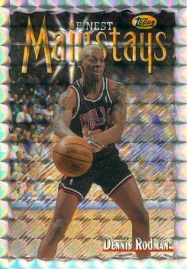 1996 Finest Dennis Rodman #260 Basketball Card