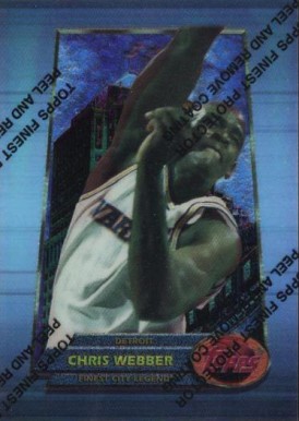 1994 Finest Chris Webber #104 Basketball Card