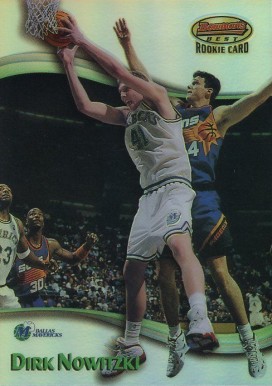 1998 Bowman's Best Dirk Nowitzki #109 Basketball Card