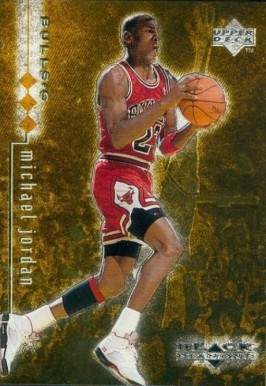 1998 Upper Deck Black Diamond Michael Jordan #6 Basketball Card