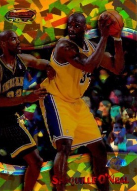 1998 Bowman's Best Shaquille O'Neal #100 Basketball Card