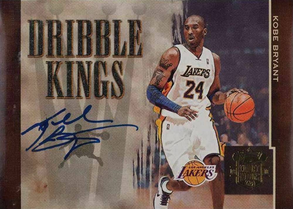 2009 Panini Court Kings Dribble Kings Kobe Bryant #15 Basketball Card