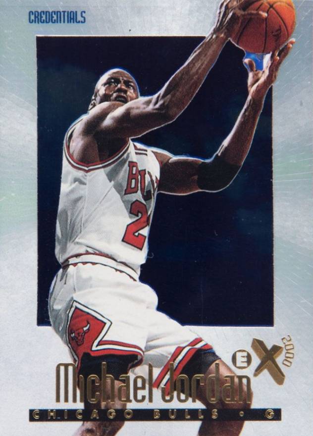 1996 Skybox E-X2000 Michael Jordan #9 Basketball Card
