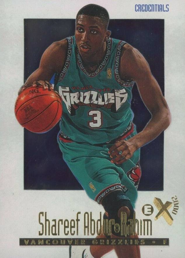 1996 Skybox E-X2000 Shareef Abdur-Rahim #76 Basketball Card