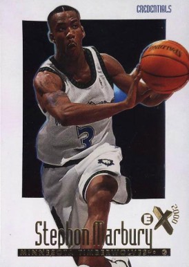 1996 Skybox E-X2000 Stephon Marbury #42 Basketball Card
