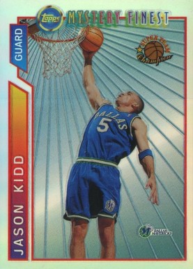 1996 Topps Mystery Finest  Jason Kidd #M2 Basketball Card