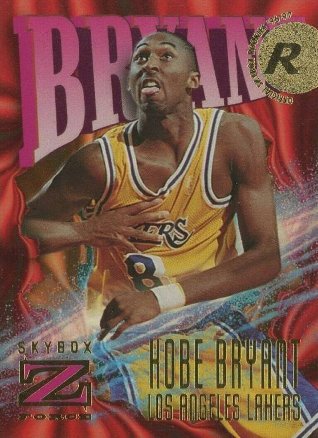 1996 Skybox Z-Force  Kobe Bryant #142 Basketball Card