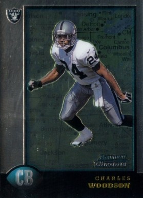 1998 Bowman Chrome Interstate Charles Woodson #181 Football Card
