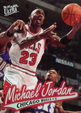 1996 Ultra Michael Jordan #16 Basketball Card
