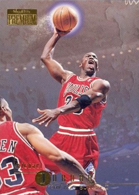 1996 Skybox Premium Michael Jordan #16 Basketball Card