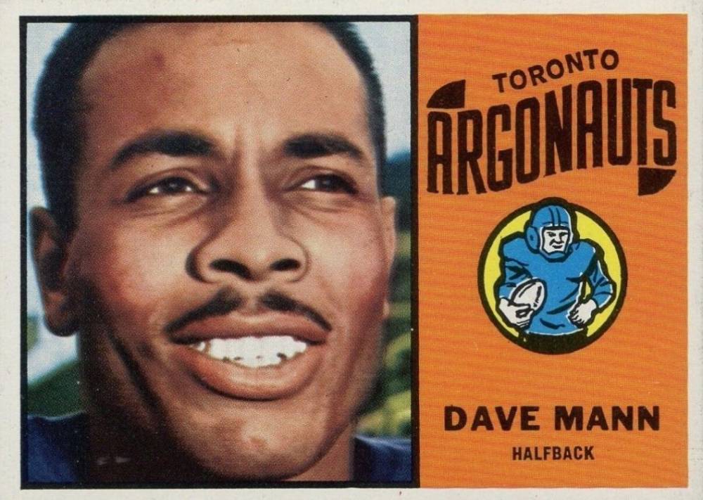 1964 Topps CFL Dave Mann #69 Football Card