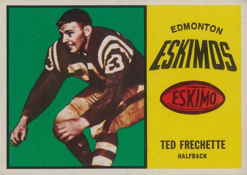 1964 Topps CFL Ted Frechette #26 Football Card