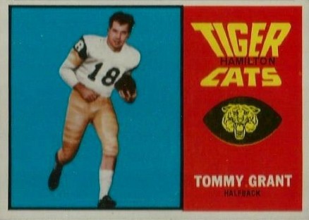 1964 Topps CFL Tommy Grant #33 Football Card