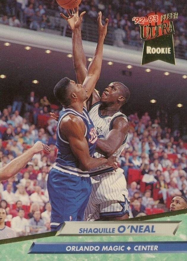 1992 Ultra Shaquille O'Neal #328 Basketball Card