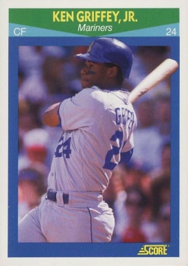 1990 Score Rising Stars Ken Griffey Jr. #3 Baseball Card