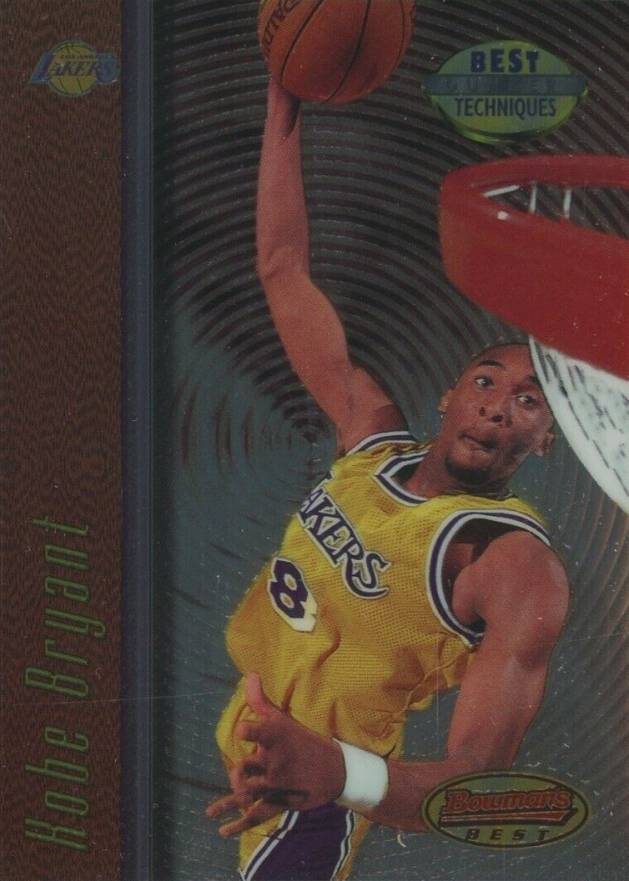 1997 Bowman's Best Techniques Kobe Bryant #T4 Basketball Card