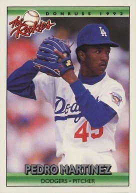 1992 Donruss Rookies Pedro Martinez #69  Baseball Card