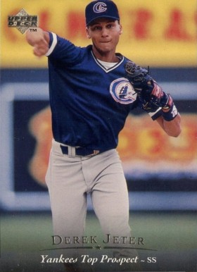 1995 Upper Deck Minor League Derek Jeter #1 Baseball Card