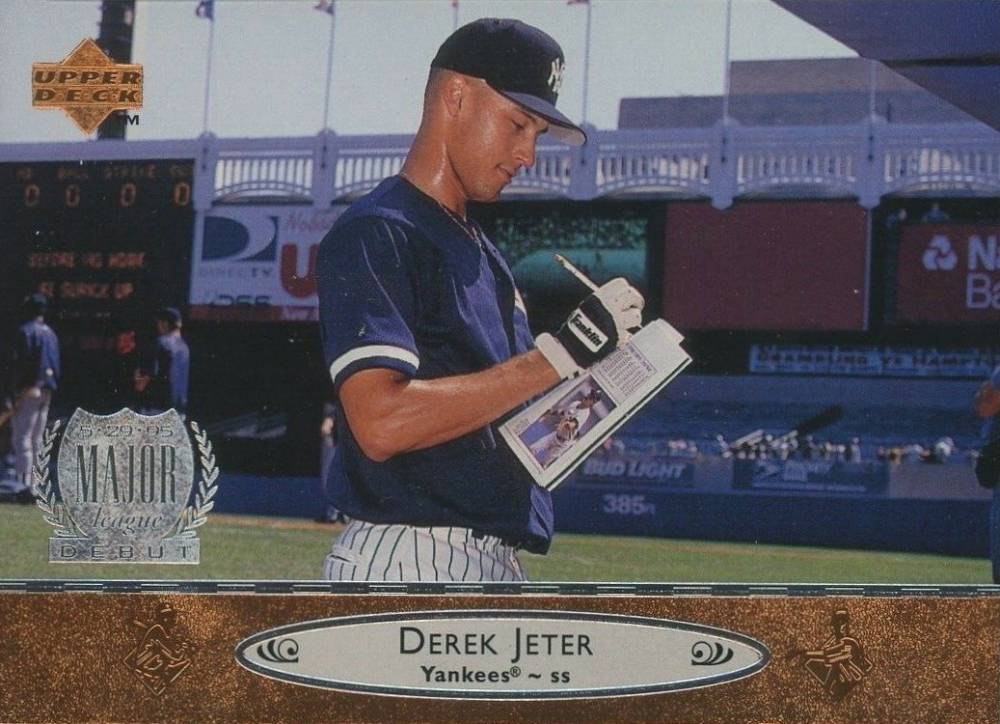 1996 Upper Deck Derek Jeter #156 Baseball Card